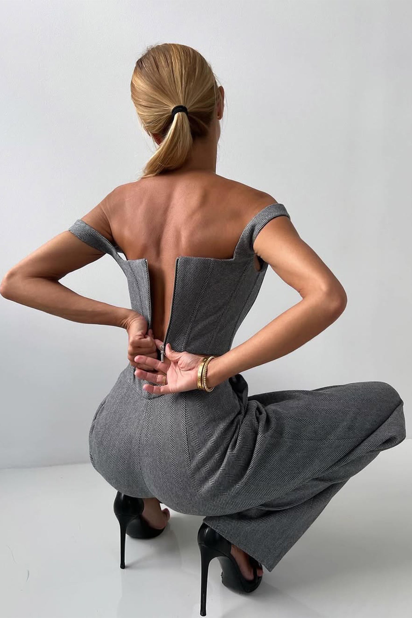 Grace | Set tre pezzi con Blazer di Doppio Bottone
