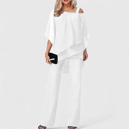 AYRELIANA – SET DI PANTALONE ELEGANTE DI DUE PEZZI