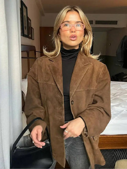 EMMA | Giacca con revers e tasca alla moda