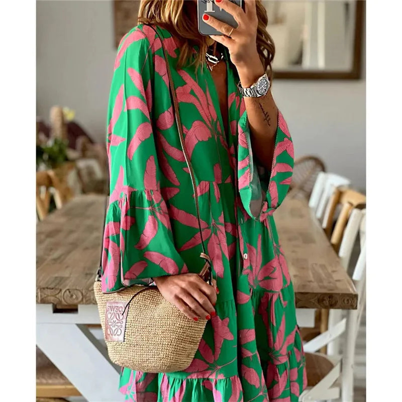 Abito Midi Boho Bloom Everlen™