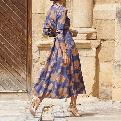 Floriza – Abito Stile Camicia Classica