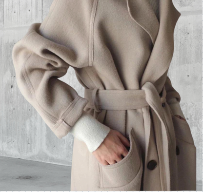 Sarah™ | Cappotto in lana Lungo