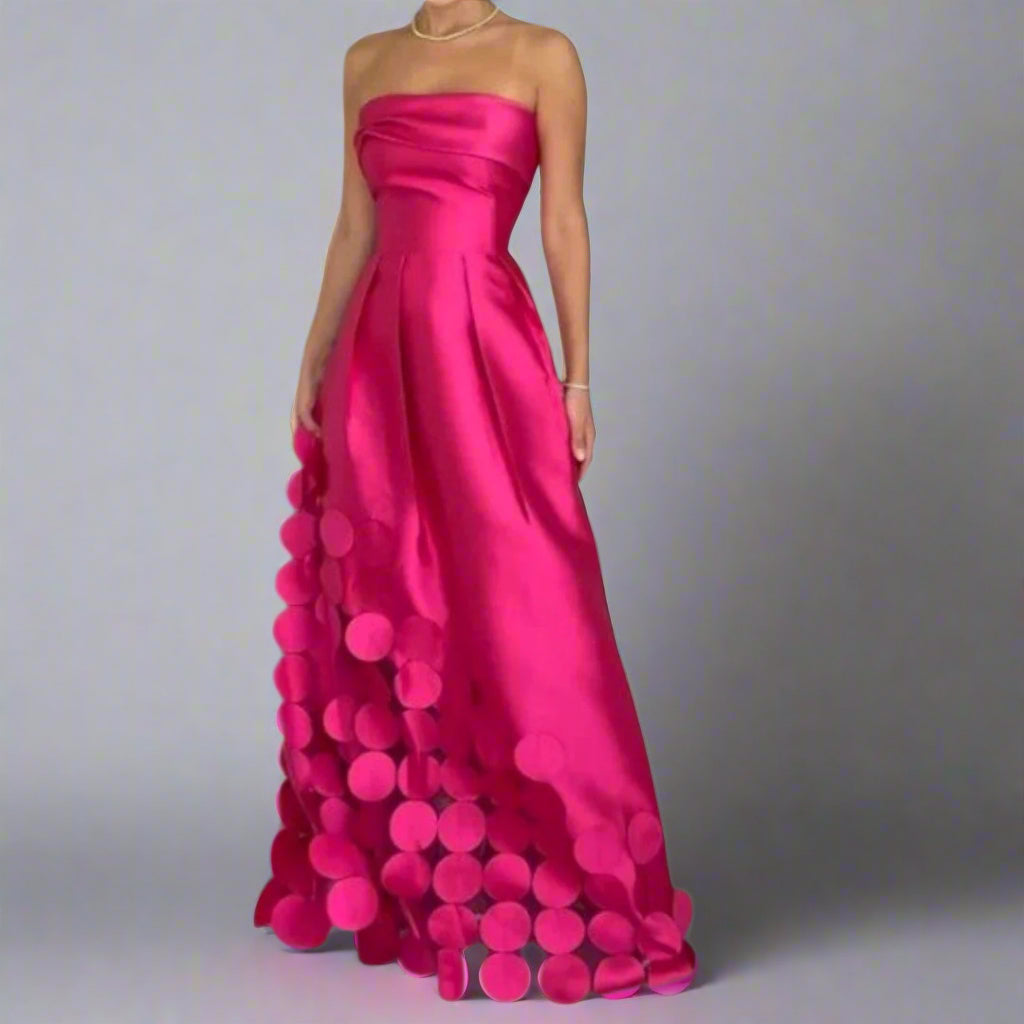 Dietlinde | Abito maxi elegante e Versátil per Cualquier Occasione