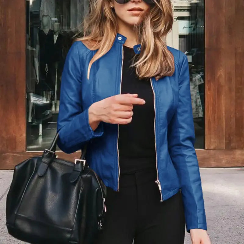 HARRIET | Giacca in pelle elegante da donna