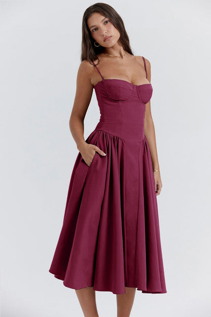 Elara | Abito Estivo Corsé Elegante