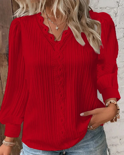Mélissa | Blusa elegante con Dettagli Delicati