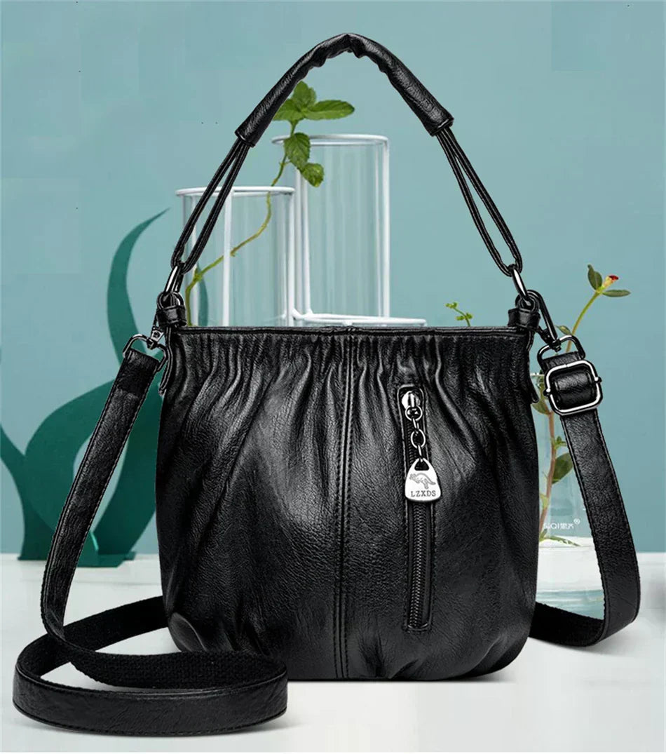 Borsa a Mano Contemporanea Multistrato