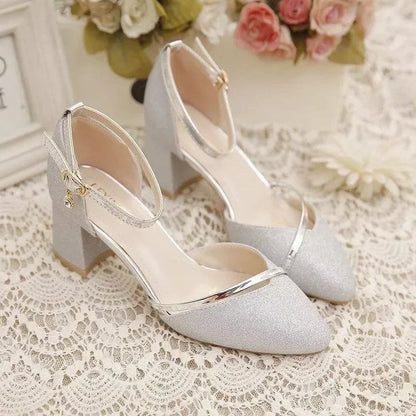 Angela - Sandali Brillanti Glitter