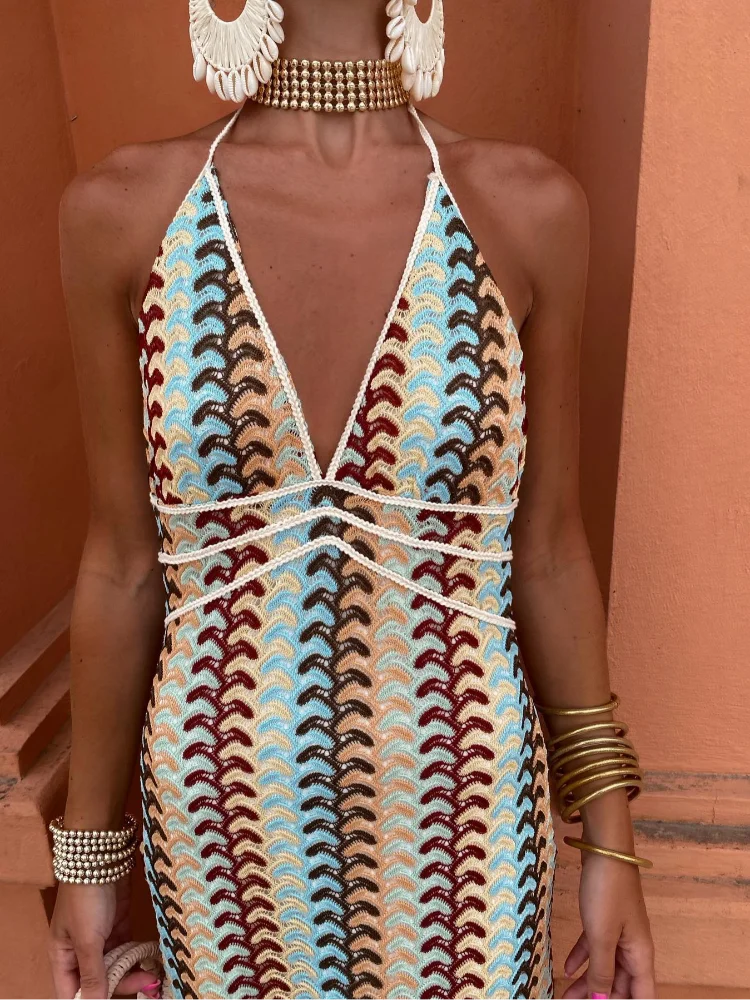 Dilara | Abito Maxi Senza Schiena