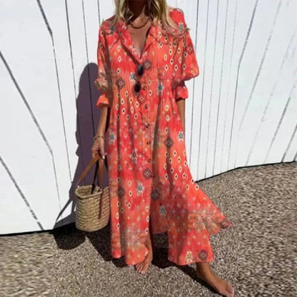 Grace™ - Abito maxi Boho di Lusso