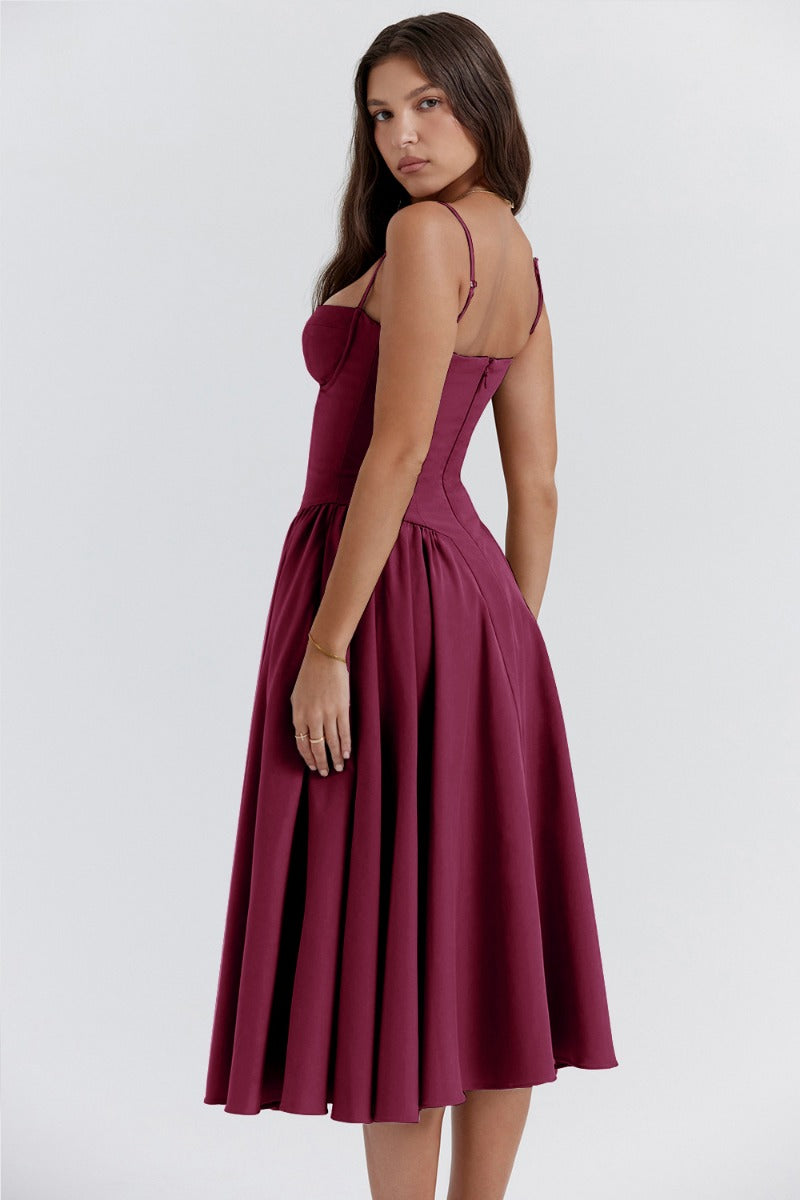 Elara | Abito di Sole con Corsetto Elegante