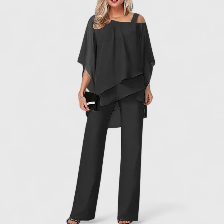 ZEPHYRAEN – SET DI PANTALONE DI DUE PEZZI ELEGANTE