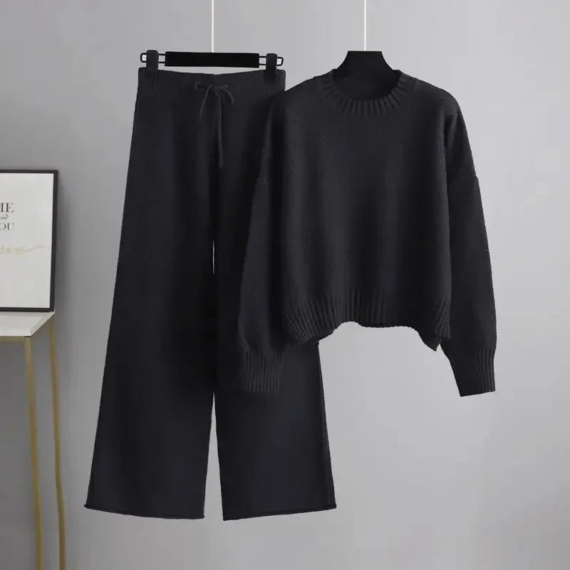 CAMILLE – SET DUE PEZZI DI MAGLIA COMODO