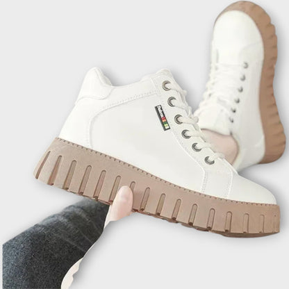 Sneakers Plataforma in Pelle Urban Edge