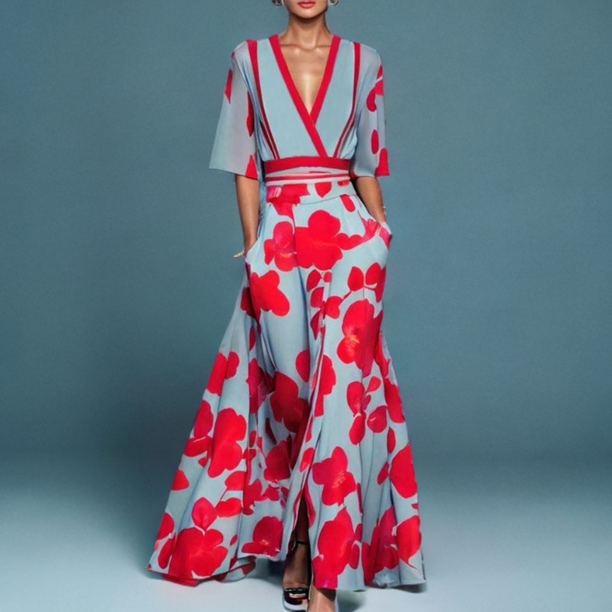 Maya™ | Abito elegante con Maniche