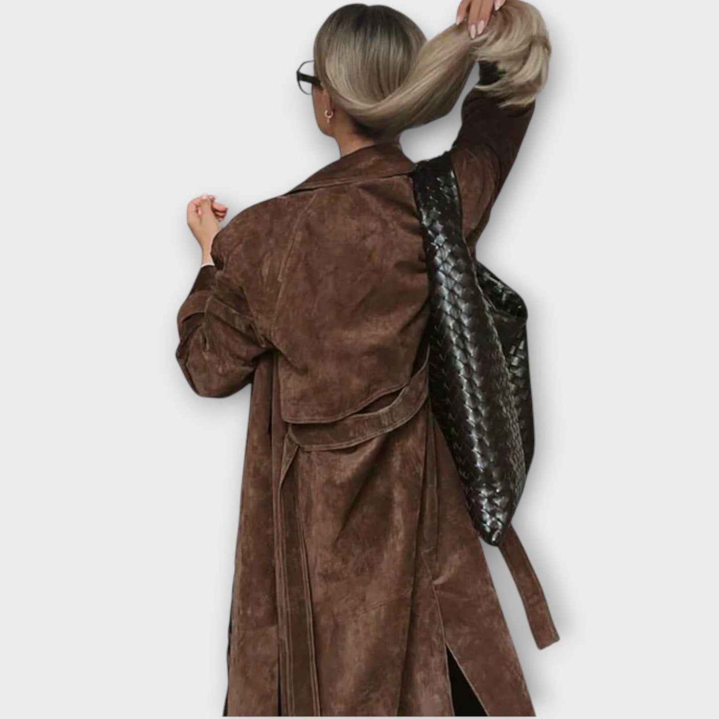Trench in camoscio Couture