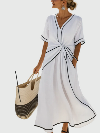 Helena | Abito maxi Costero Draped