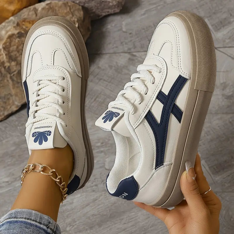 Naomi - Sneakers con Plataforma da donna in Design Retrò