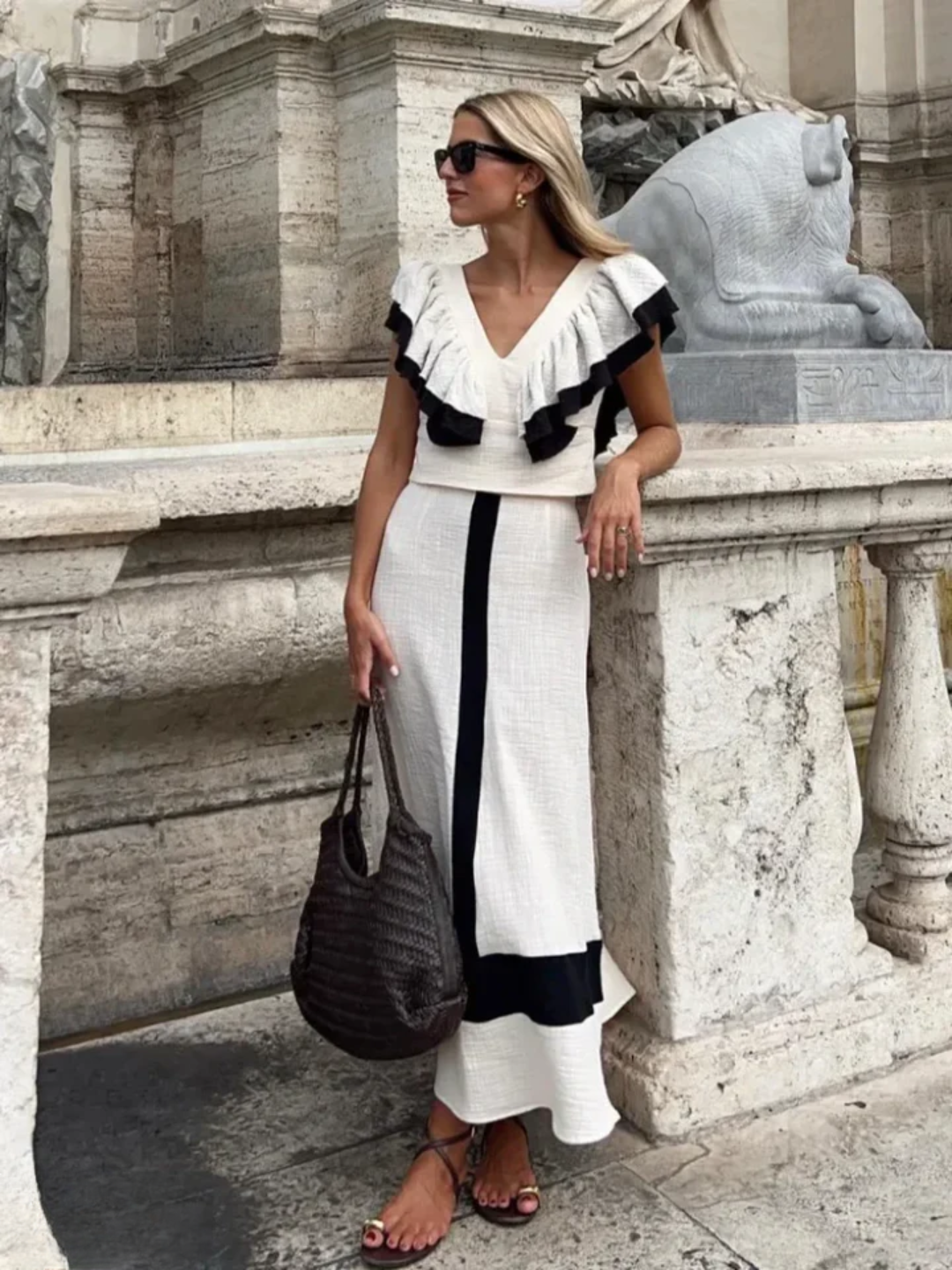 Maya - Set Elegante di Due pezzi