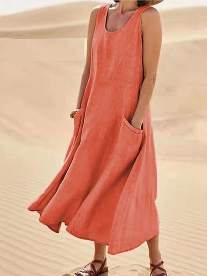 Emily™ | Abito estivo elegante in lino