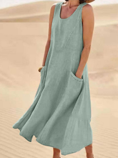 Emily™ | Abito estivo elegante in lino