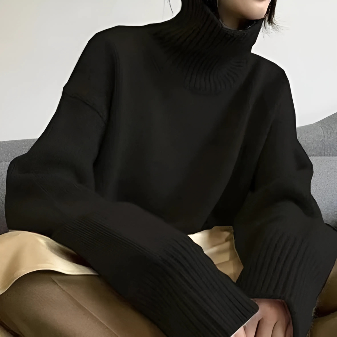 Lisette | Maglione a collo alto in cachemire
