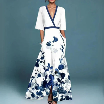 Evie - Abito elegante con Fantasia floreale
