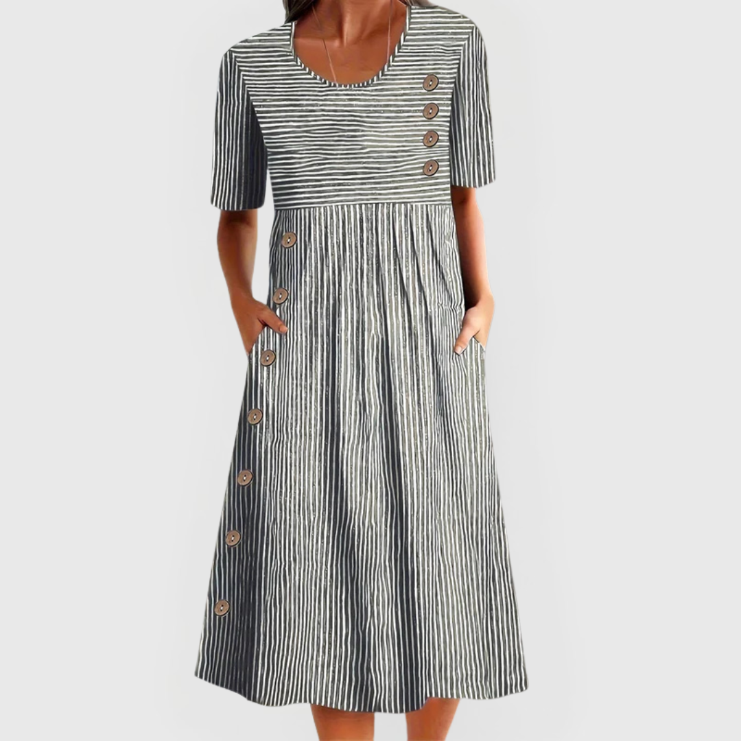 Wanda | Abito midi Rayado