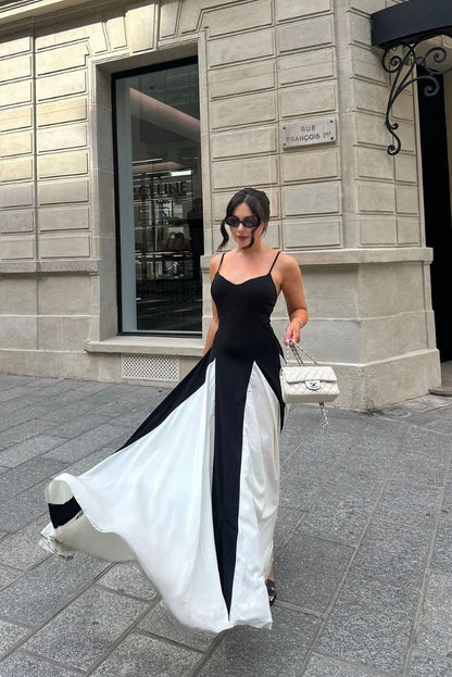 Eliana | Abito Maxi con Paneles