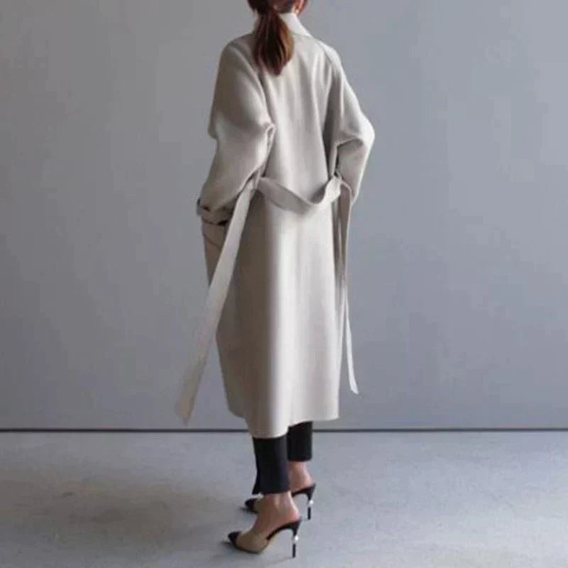 Sarah™ | Cappotto in lana Lungo