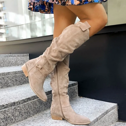 Stivali da donna di invierno fino alla rodilla | Impermeabili e Cálidas
