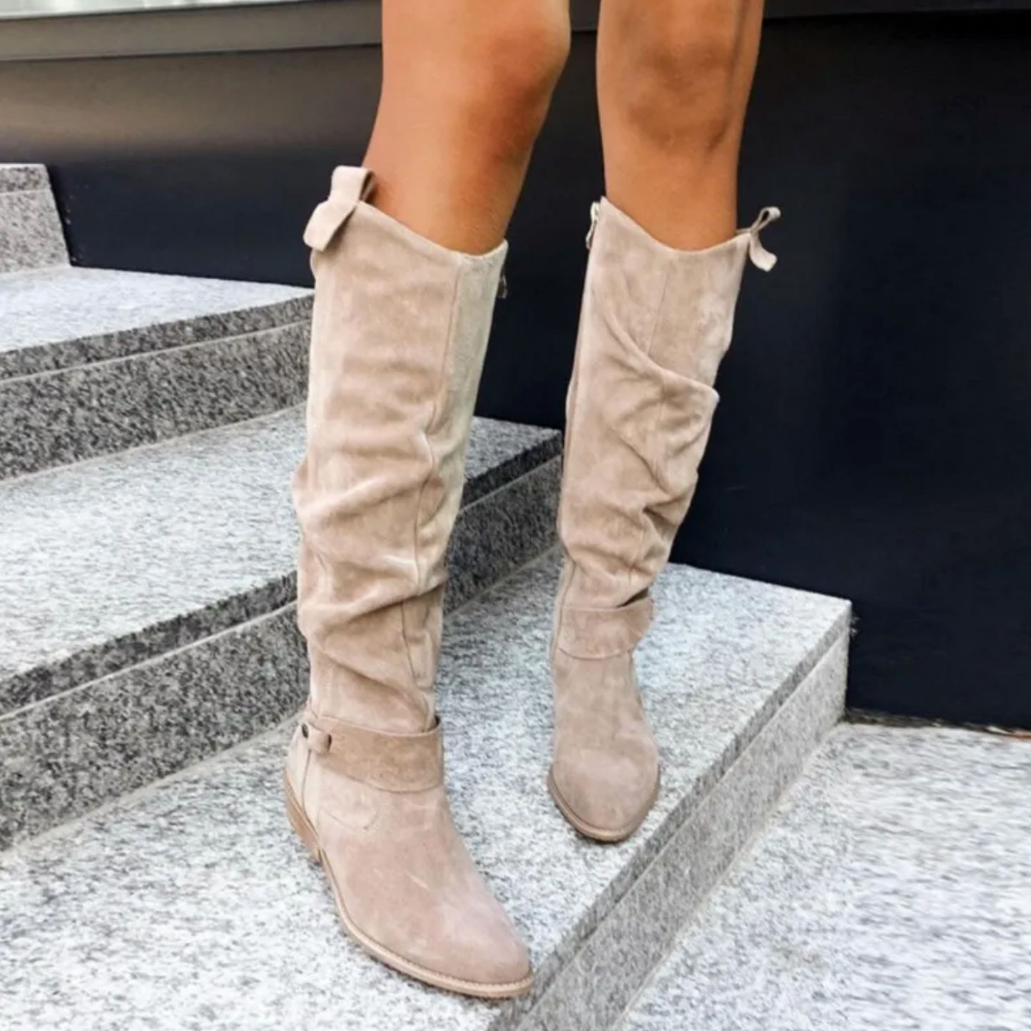 Stivali da donna di invierno fino alla rodilla | Impermeabili e Cálidas