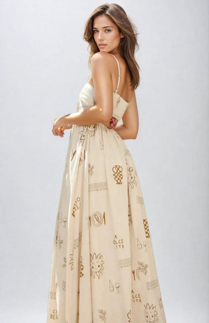 Il Abito maxi Boho Charm