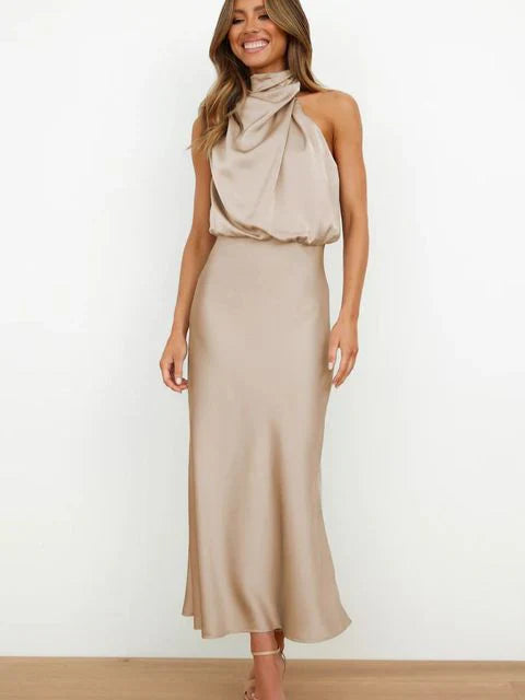 Benthe | Abito midi Off-Shoulder