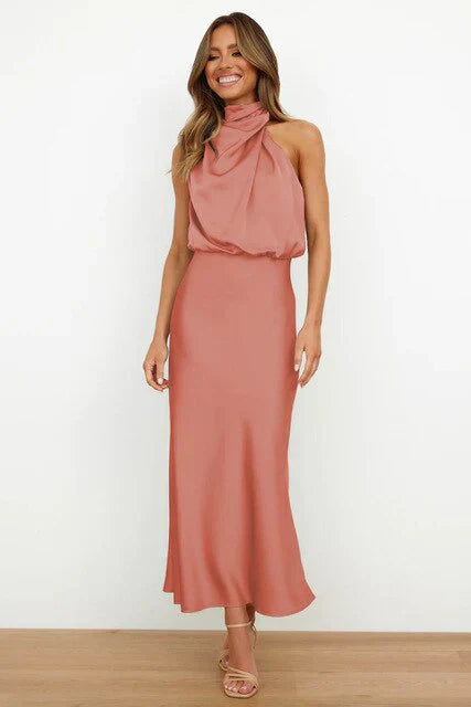 Benthe | Abito midi Off-Shoulder