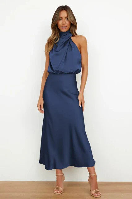 Benthe | Abito midi Off-Shoulder