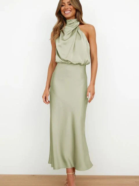 Benthe | Abito midi Off-Shoulder