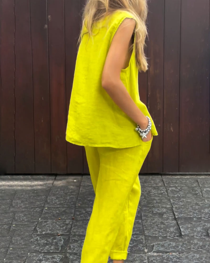 Zenneth - Set Casual di Due pezzi
