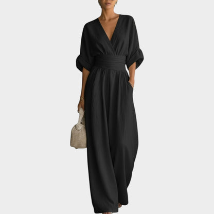 Jumpsuit ampio Drappeado