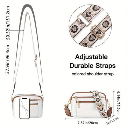 Borsa a Tracolla in Pelle PU