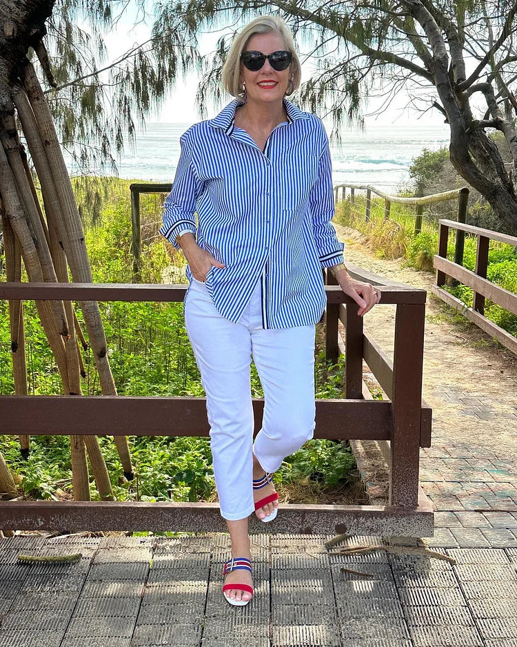 Ellen™ | Camicia a Righe