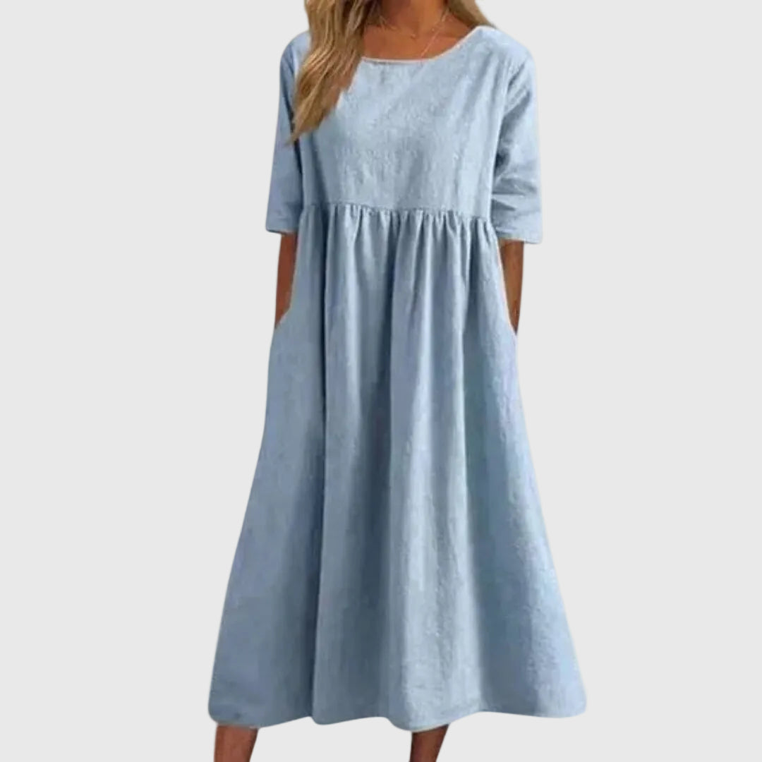 Haisley | Elegante Abito midi Fluyente