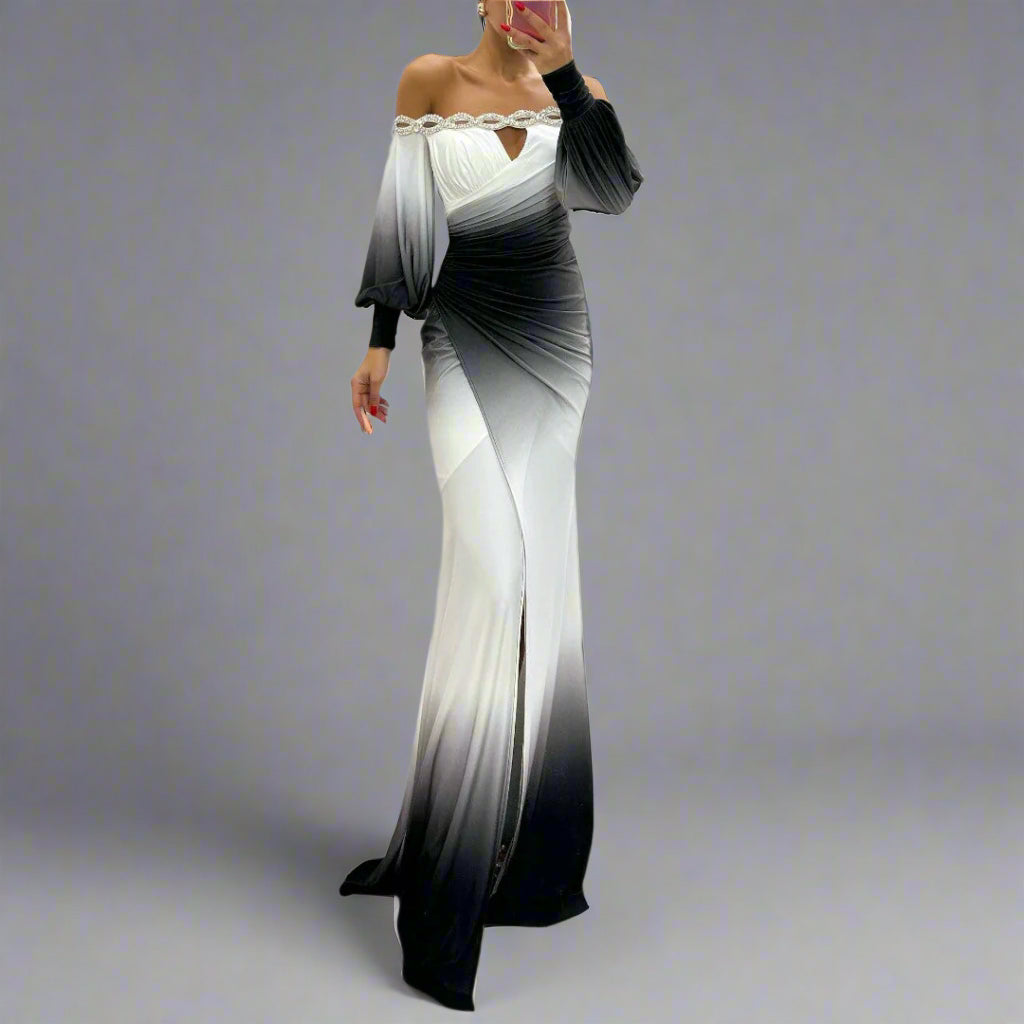 Susanne | Abito da sera Chic con Abertura Lateral