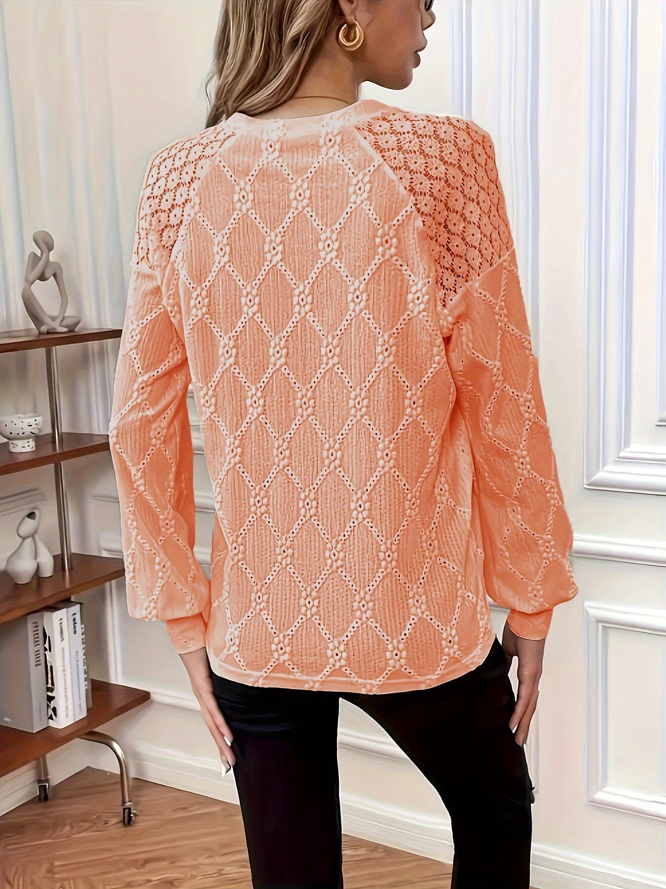 Ivy – Blusa con Dettaglio con bottoni di Ojal