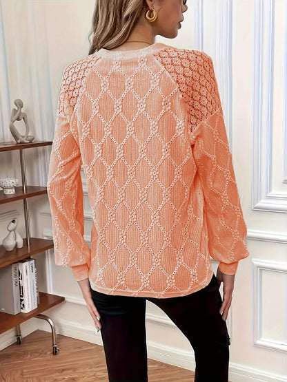 Ivy – Blusa con Dettaglio con bottoni di Ojal