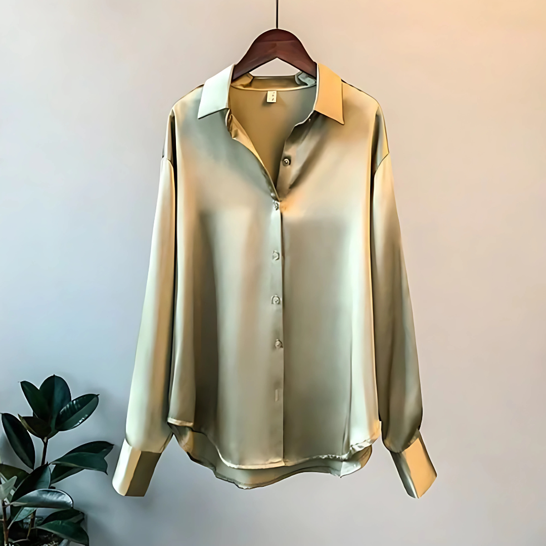 Celina – Blusa Classica con bottoni