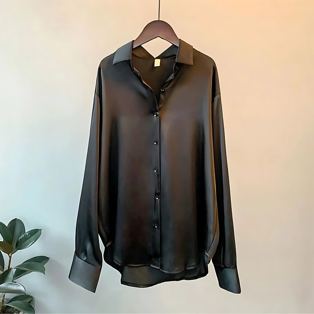 Celina – Blusa Classica con bottoni
