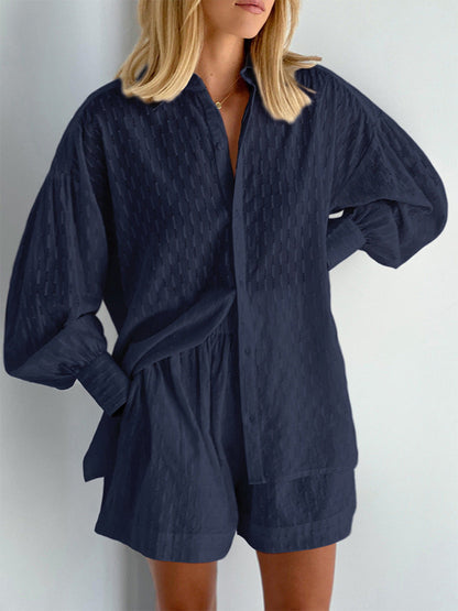 Elizabeth - Set di Camicia e shorts Freschi