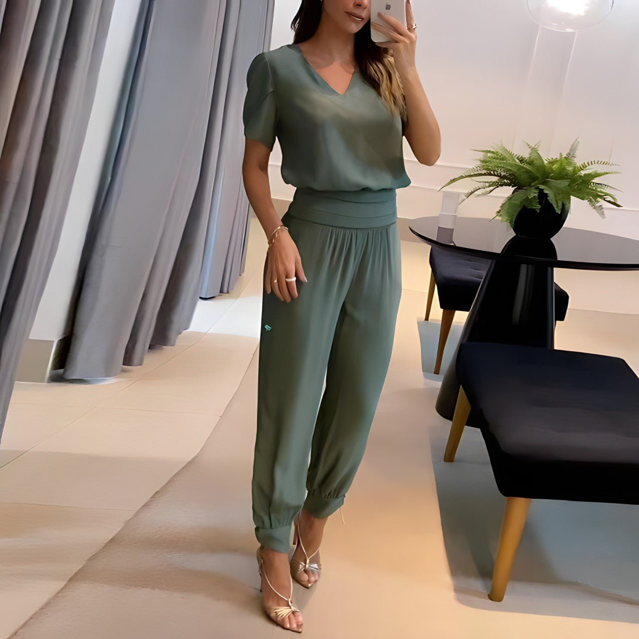 Charlotte | Set di Blusa e Pantaloni alla moda