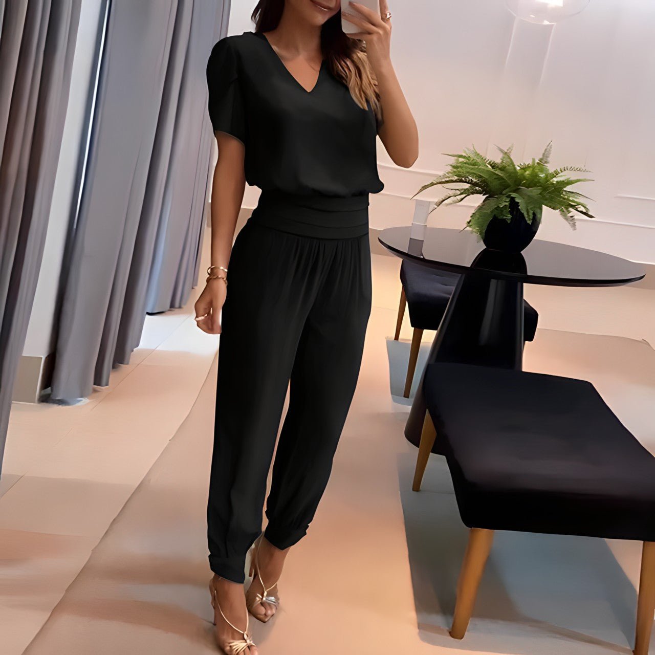 Kenzie – Set alla moda con Blusa e Pantaloni
